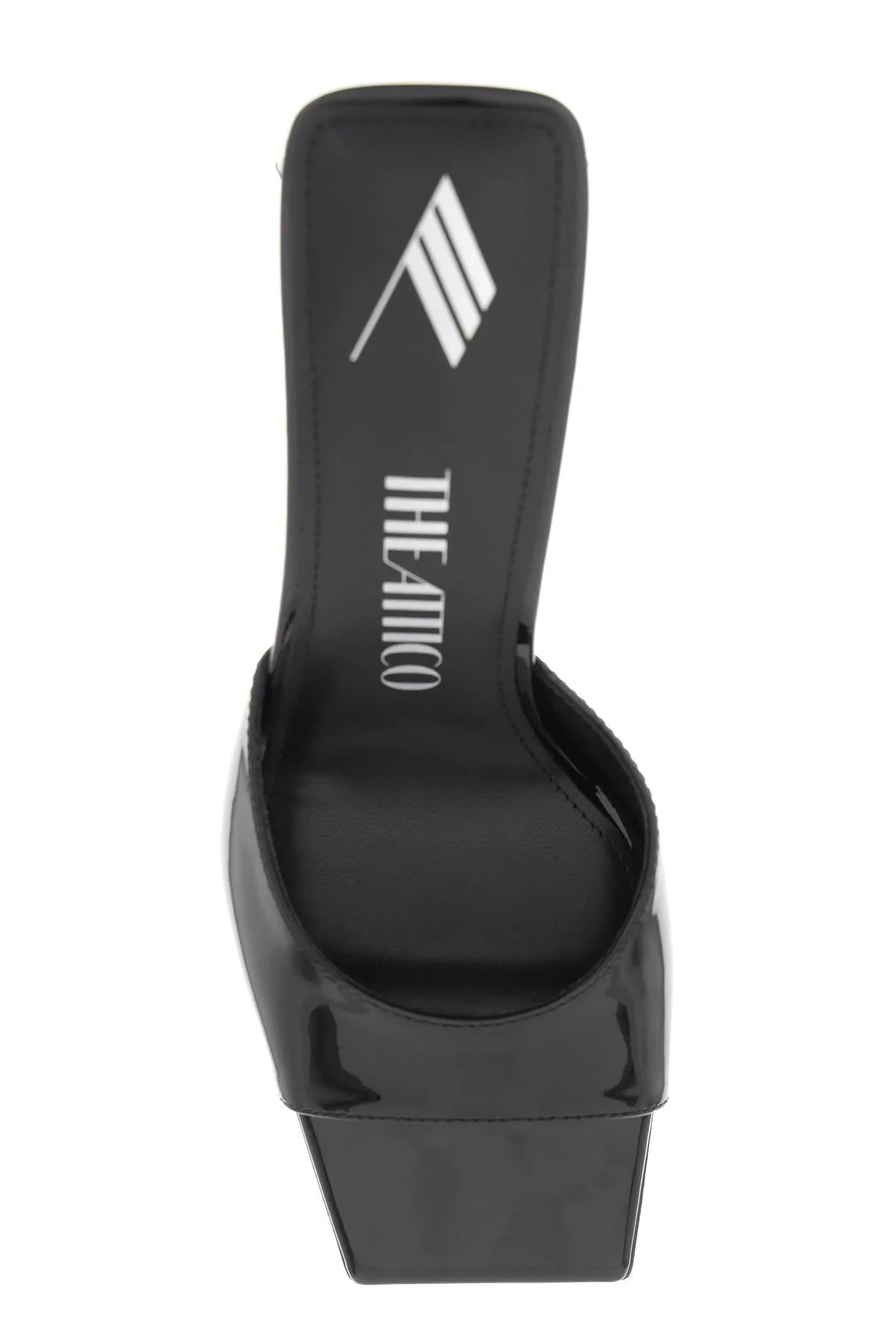The Attico Women's Devon Mules In Patent Leather