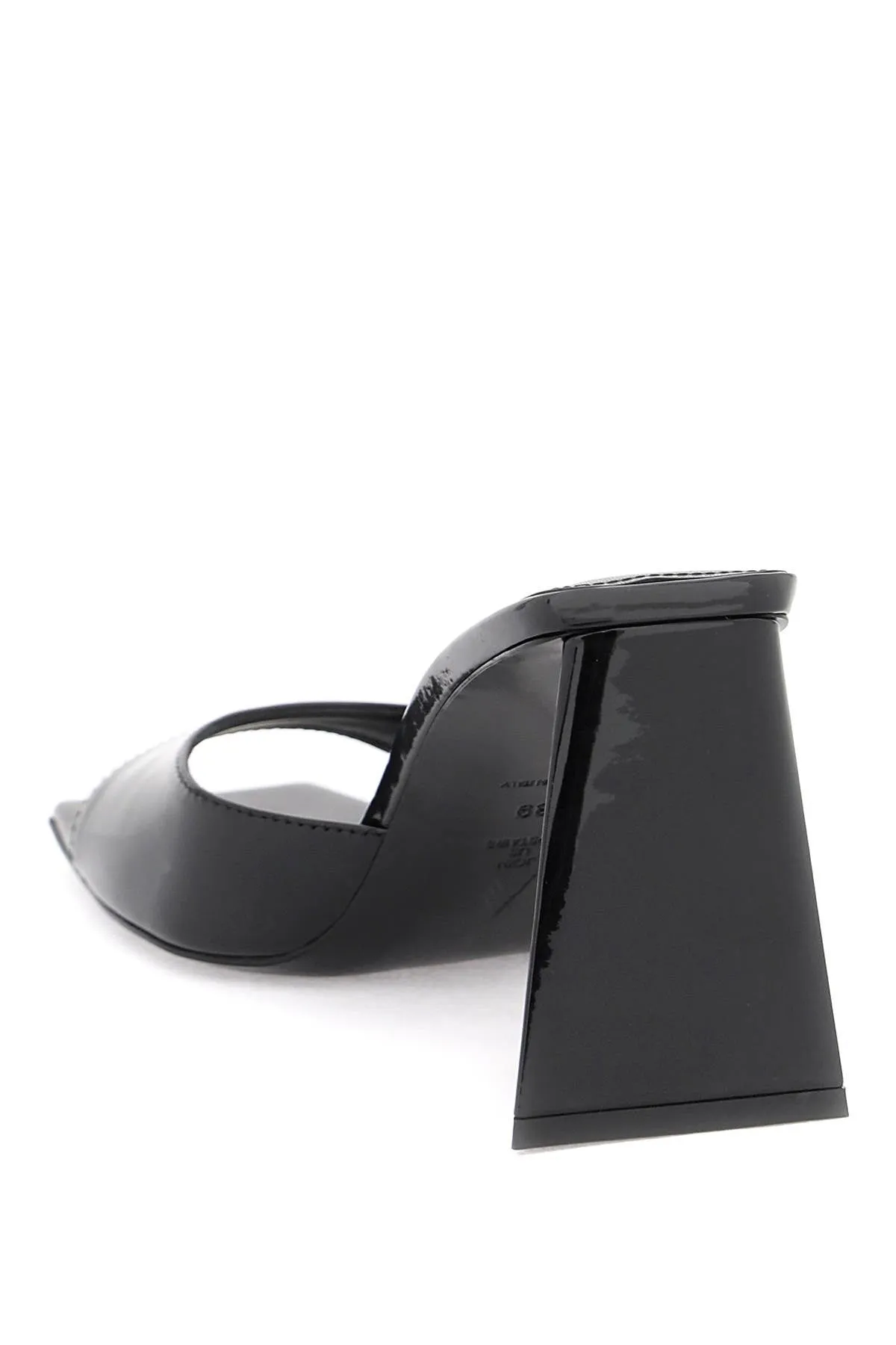 The Attico Women's Devon Mules In Patent Leather