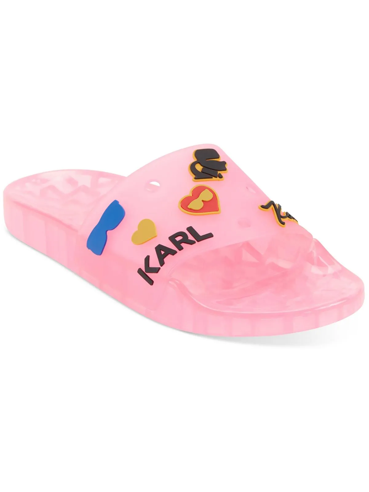 THEA Womens Slip On Open Toe Pool Slides