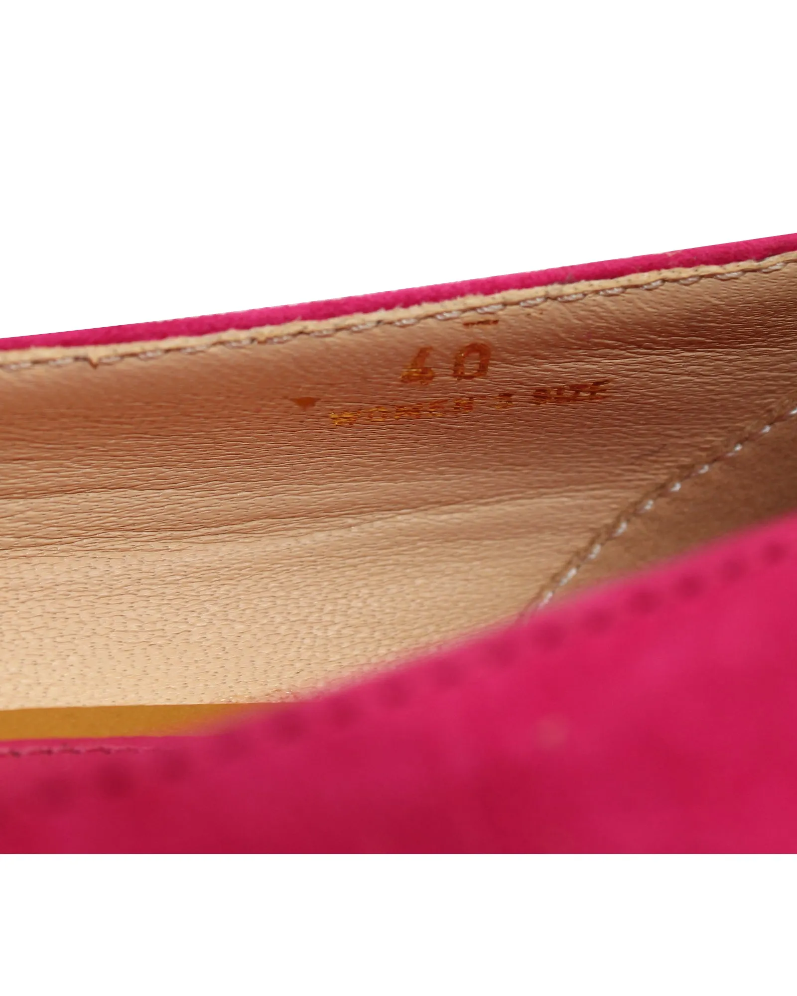 Tod's Ankle Strap Wedge Sandals in Pink Suede
