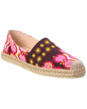 TODs Canvas Espadrille