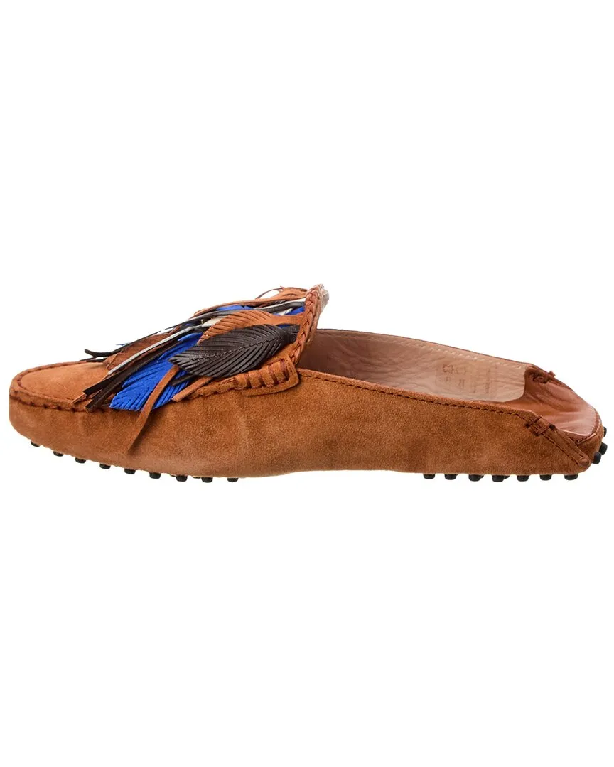 TODs Suede Mule