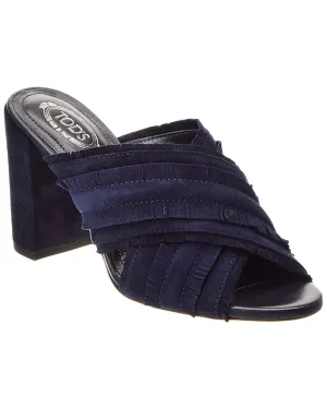 TODs Suede Mule