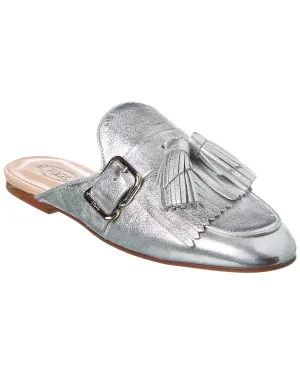 TODs Tassel Leather Mule