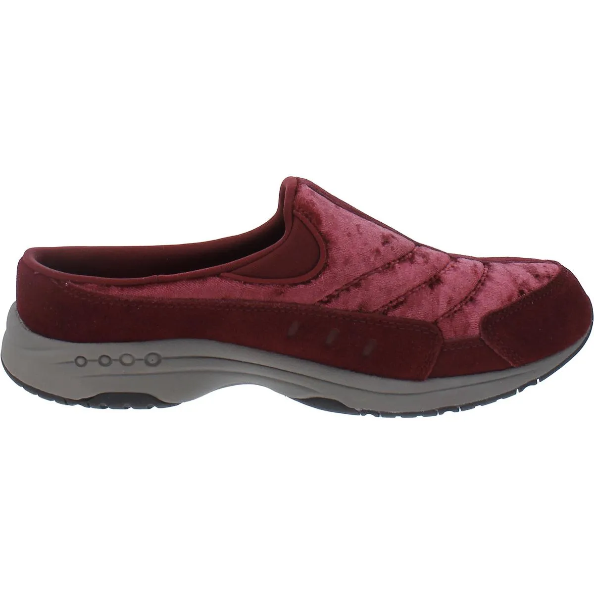 Travel Time  Womens Suede Slip On Mules