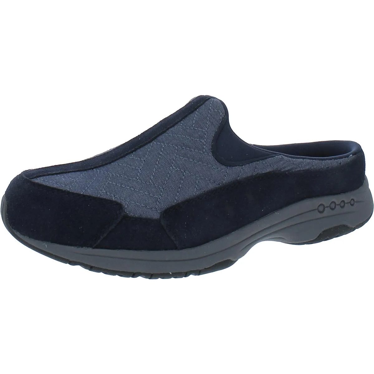 Traveltime 557 Womens Suede Trim Slip On Mules