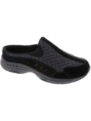 Traveltime 557 Womens Suede Trim Slip On Mules