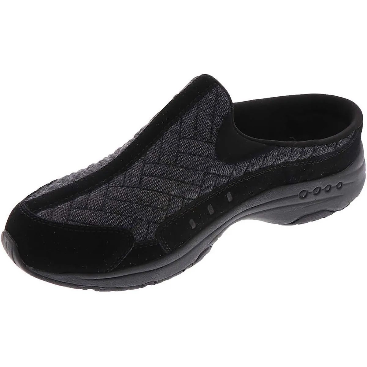 Traveltime 557 Womens Suede Trim Slip On Mules