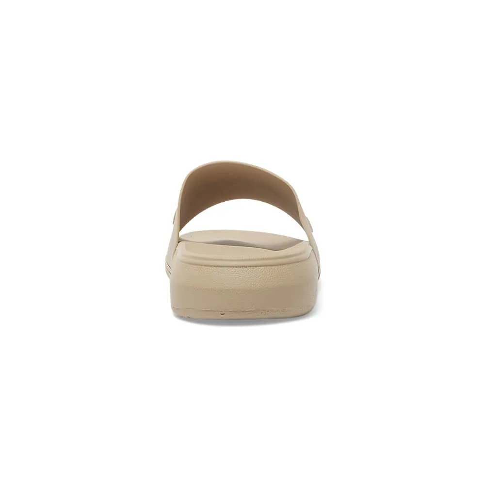 Tropic Slide in Taupe