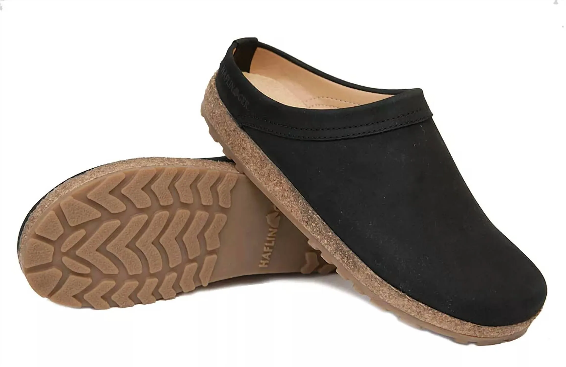 Unisex Phillip Premium Leather Clog In Black