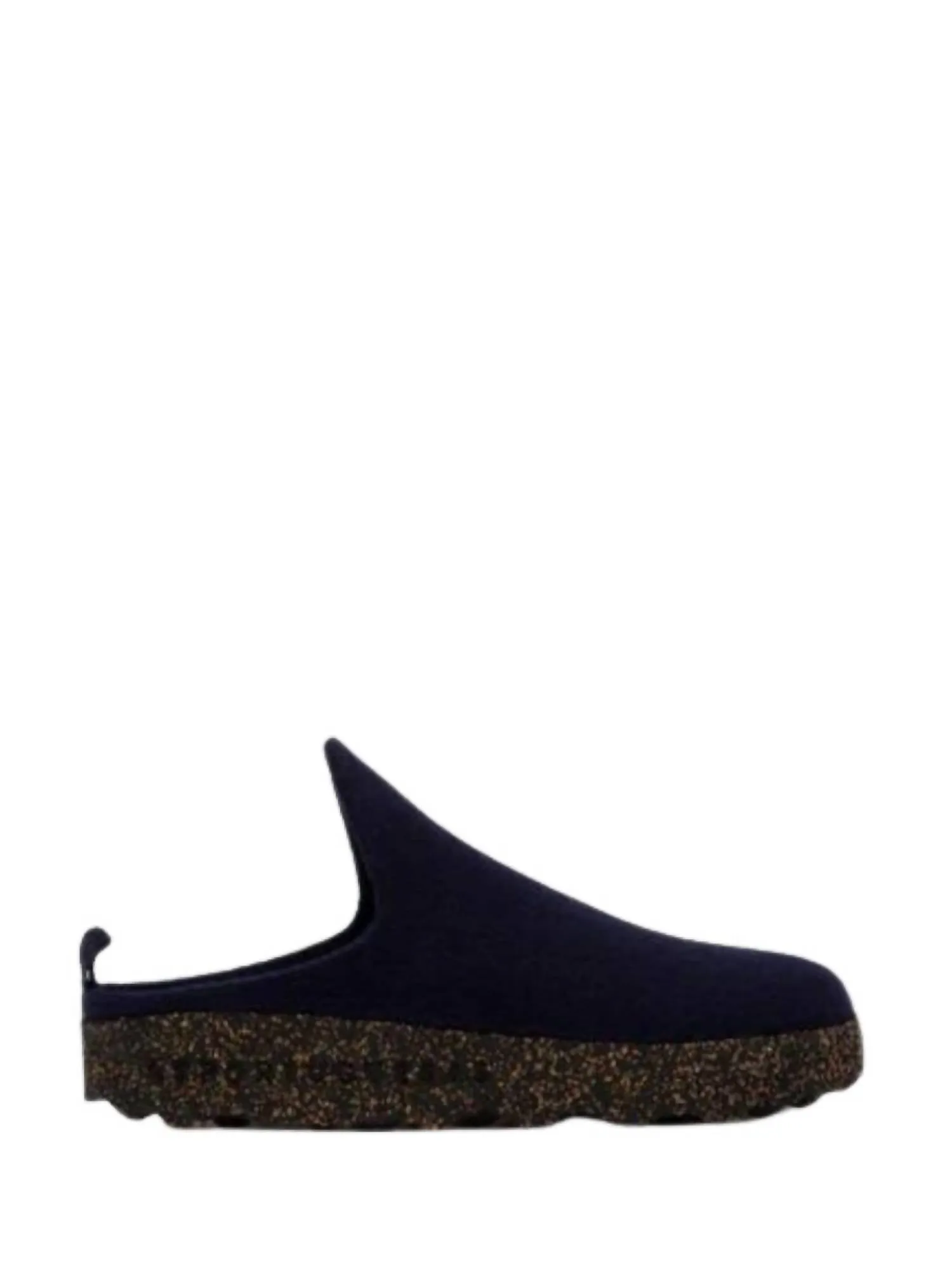 Unisex Round Toe Come Mule In Navy