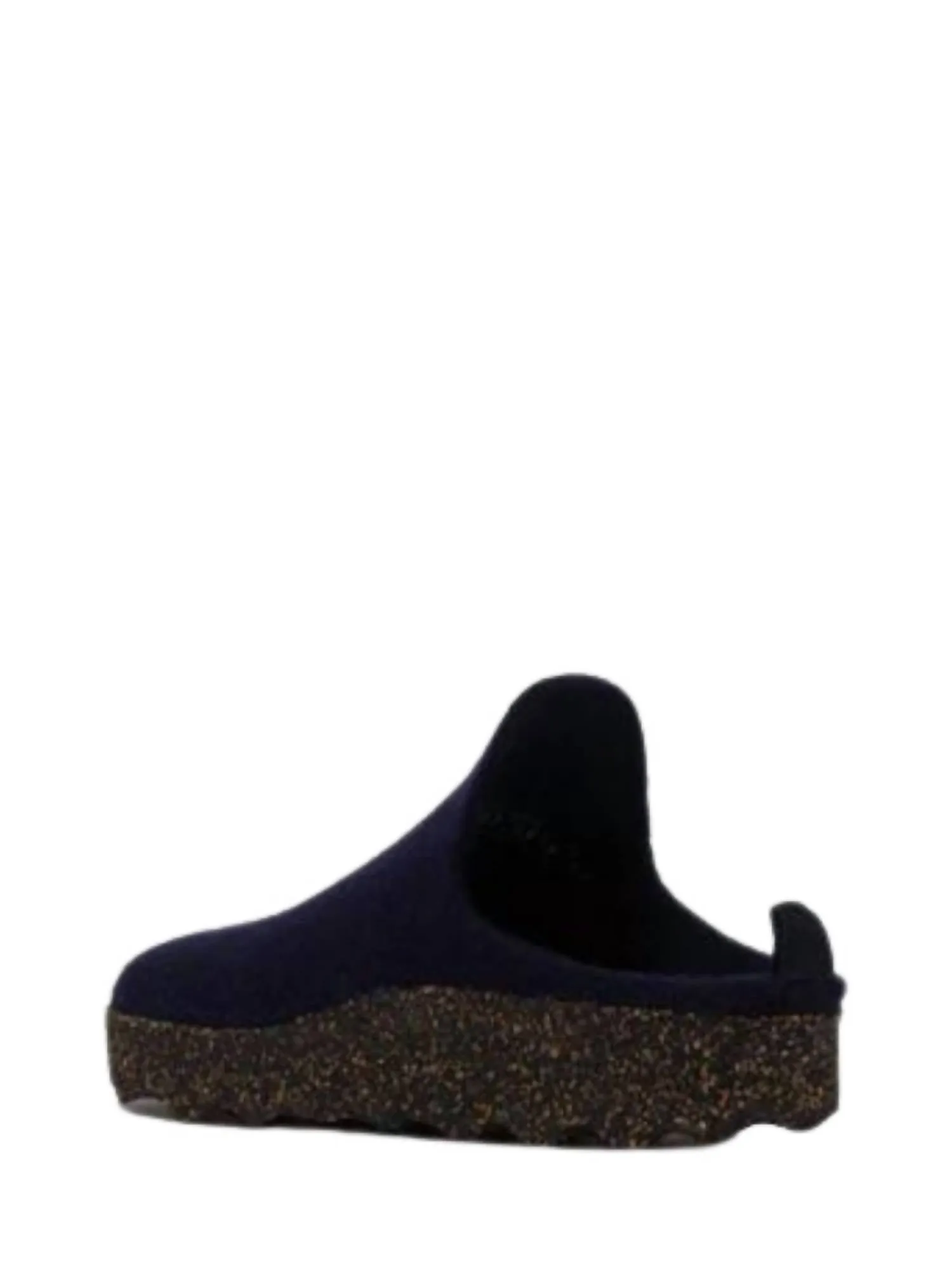 Unisex Round Toe Come Mule In Navy