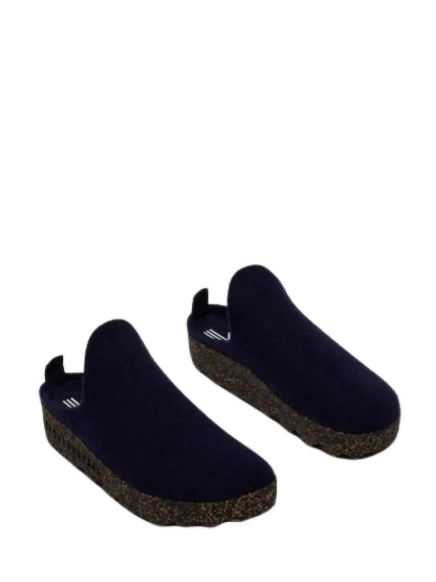 Unisex Round Toe Come Mule In Navy