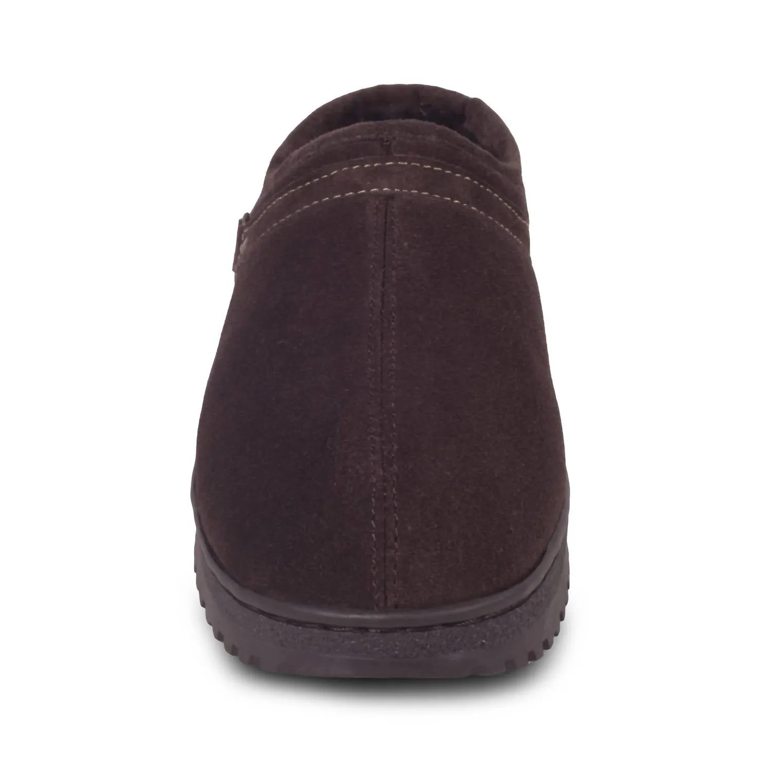 Unisex Sheepskin Clog In Chocolate