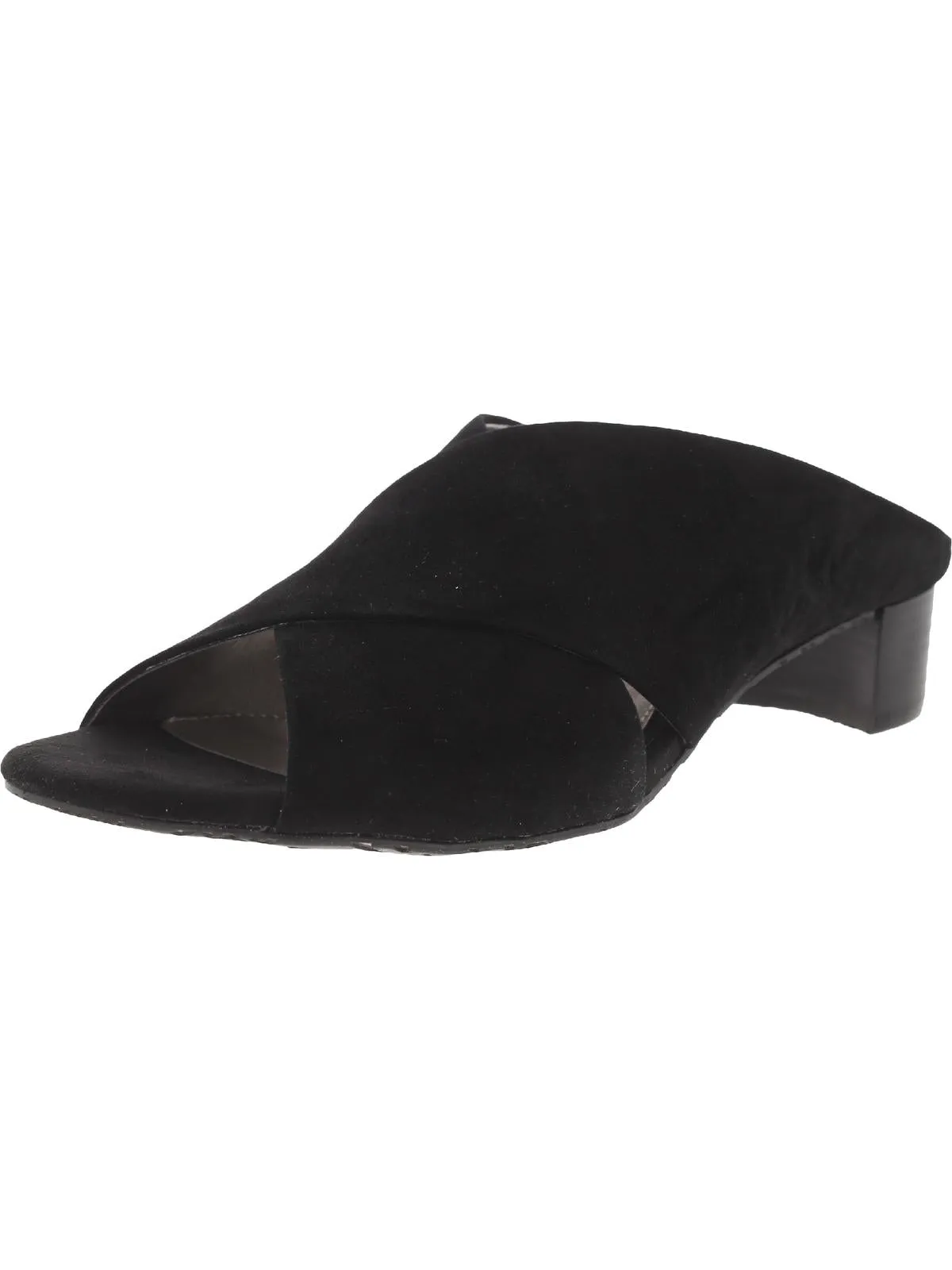 Va Va Voom Womens Leather Slip On Mules