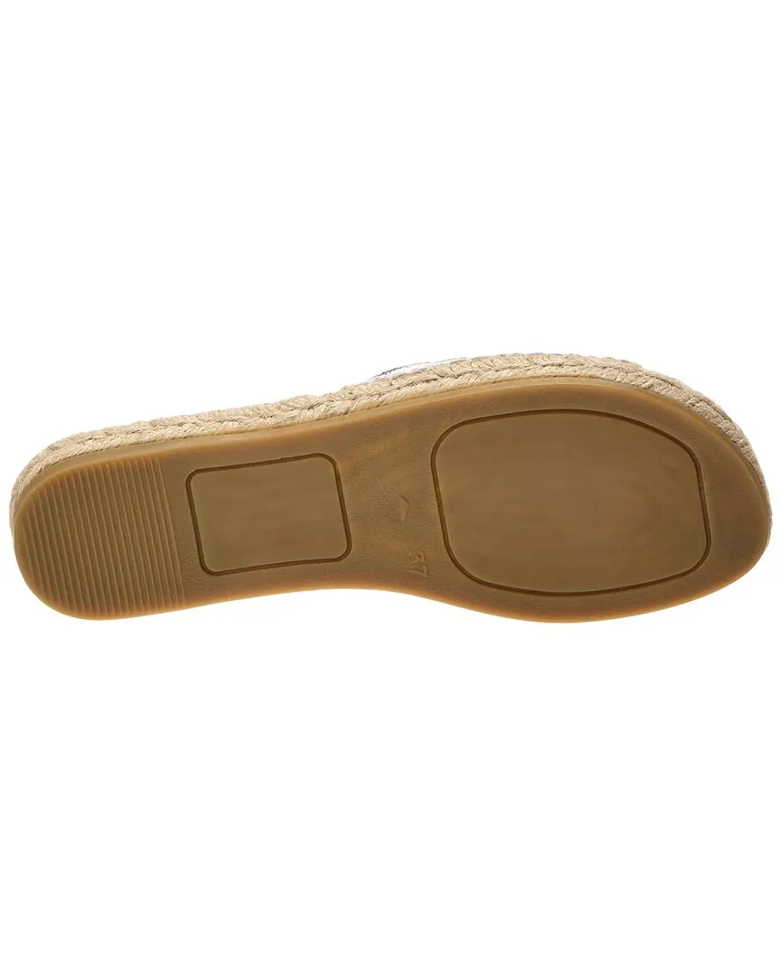Valentino by Mario Valentino Clavel Leather Espadrille Sandal
