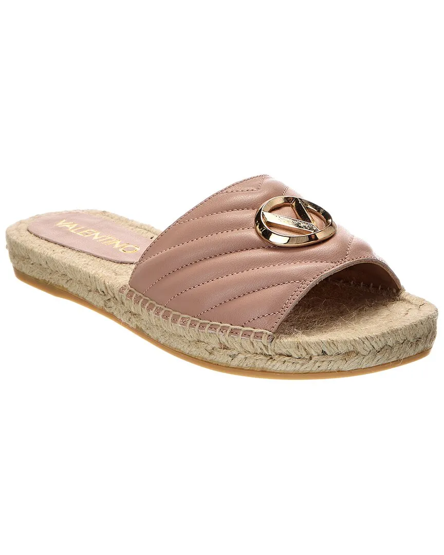 Valentino by Mario Valentino Clavel Leather Espadrille Sandal