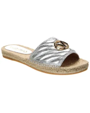Valentino by Mario Valentino Clavel Leather Espadrille Sandal