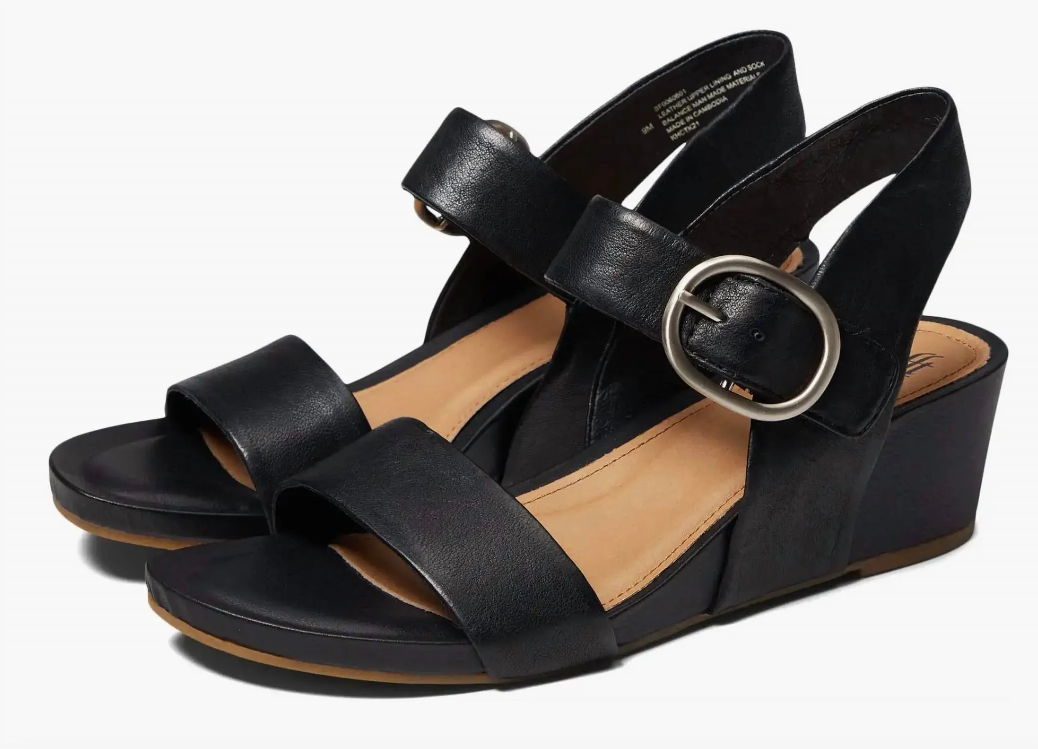 Vaya Wedge In Black