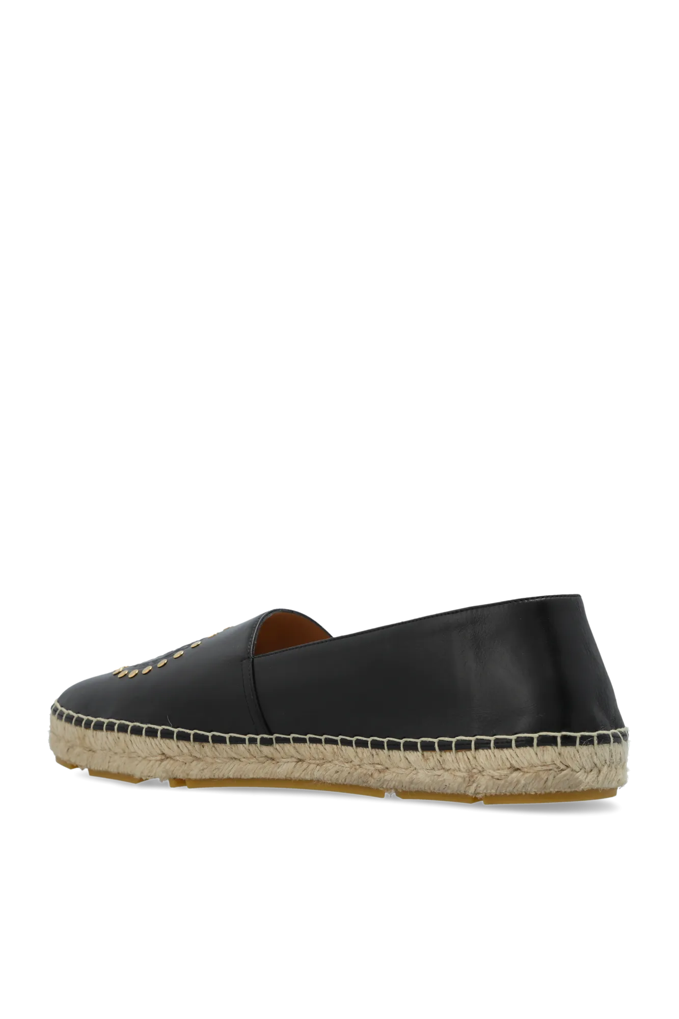 Versace Leather Espadrilles