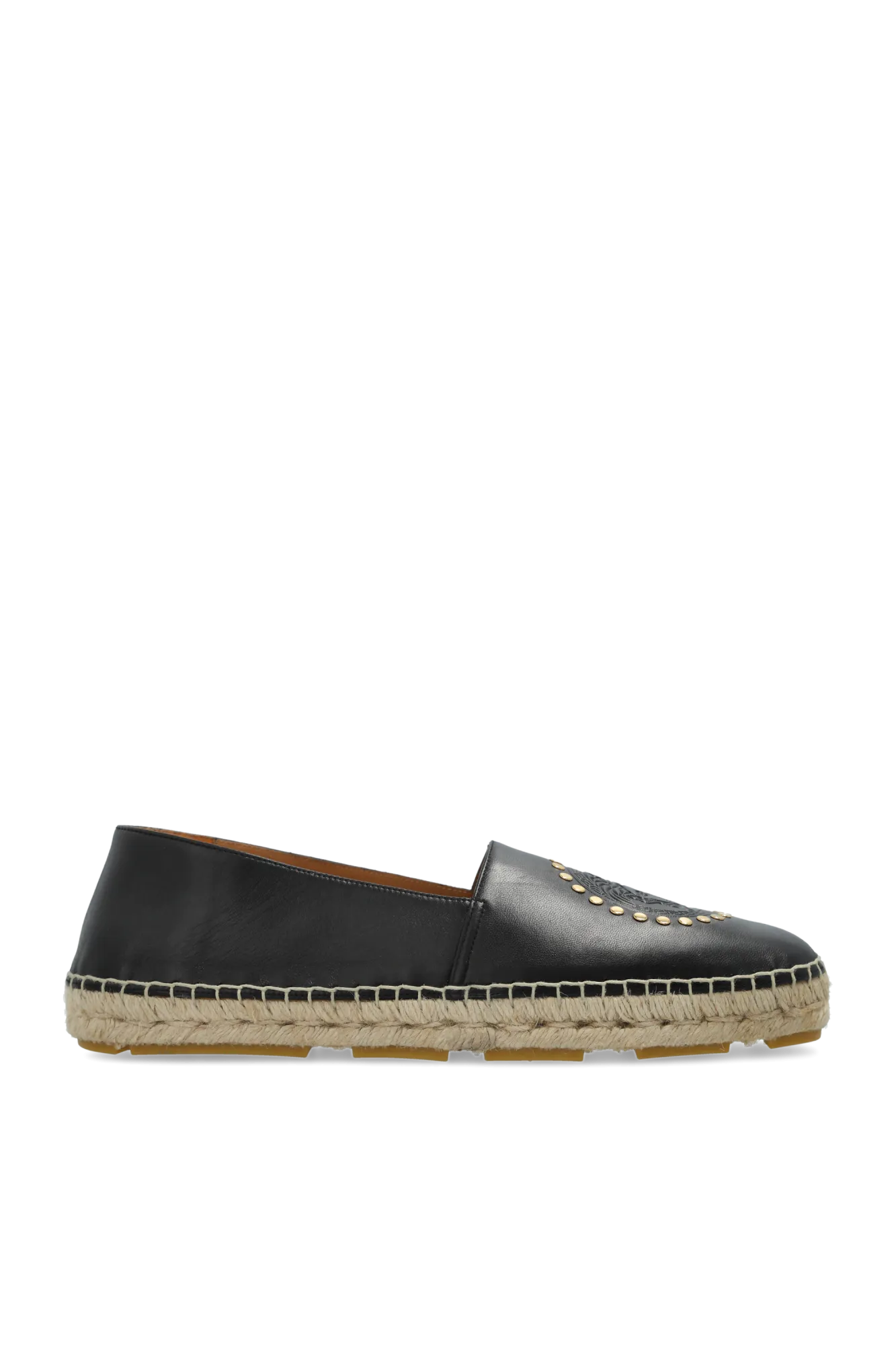 Versace Leather Espadrilles