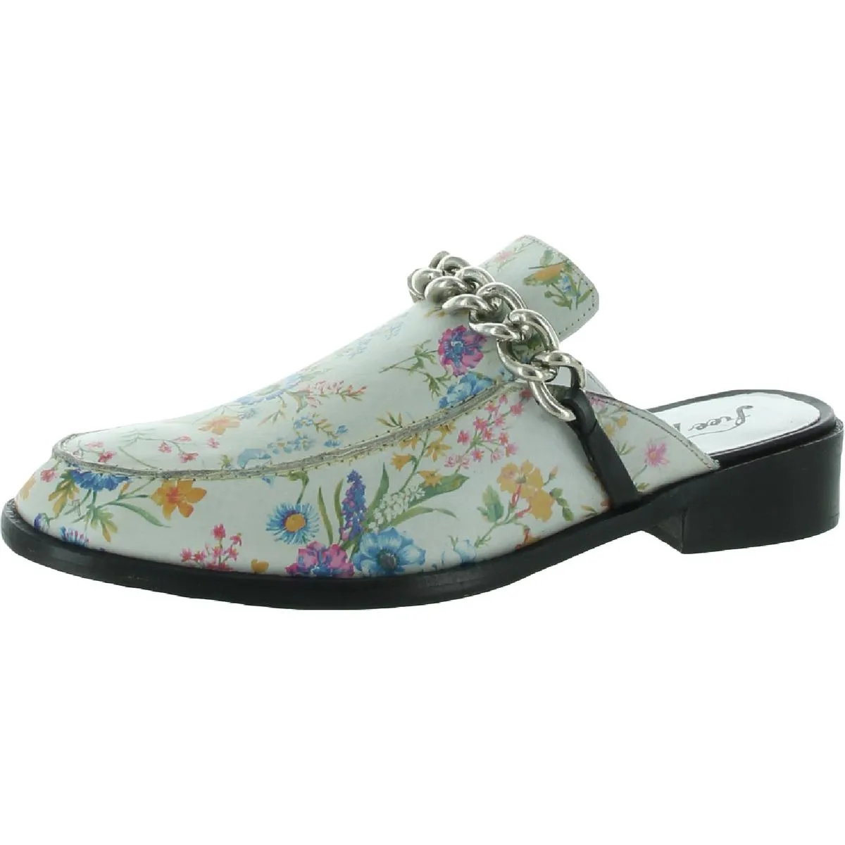 Vida Womens Leather Mules