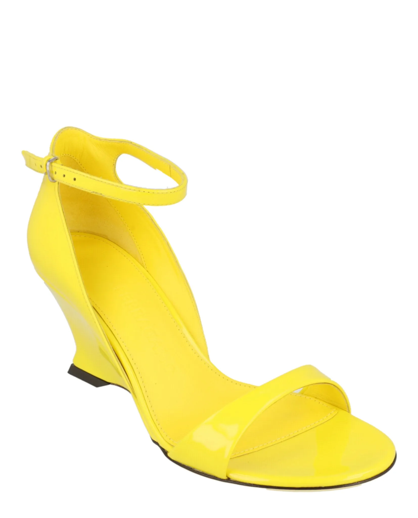 Vidette Patent Leather Wedge Sandals