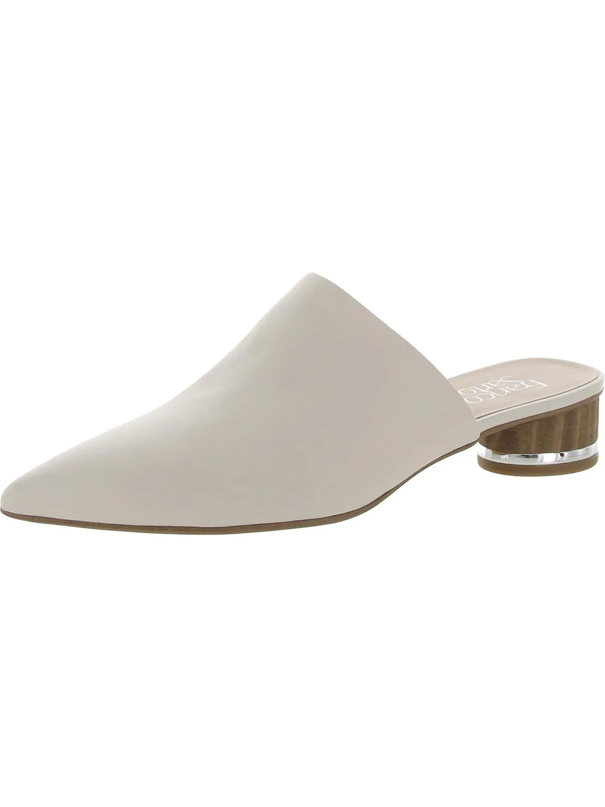 Viola 3 Womens Leather Pointed Toe Mules