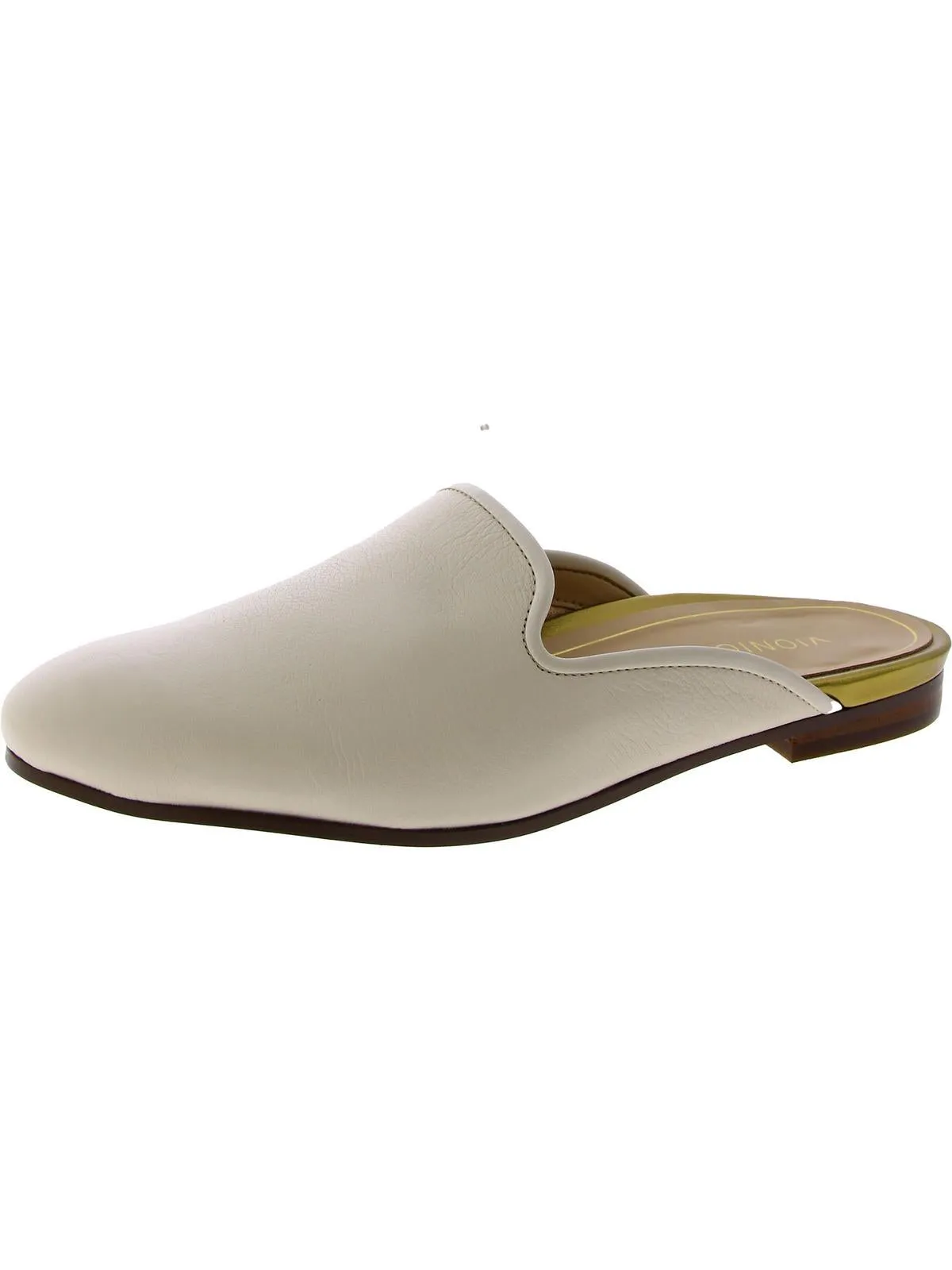 Willa Mule Womens Leather Slip-On Mules