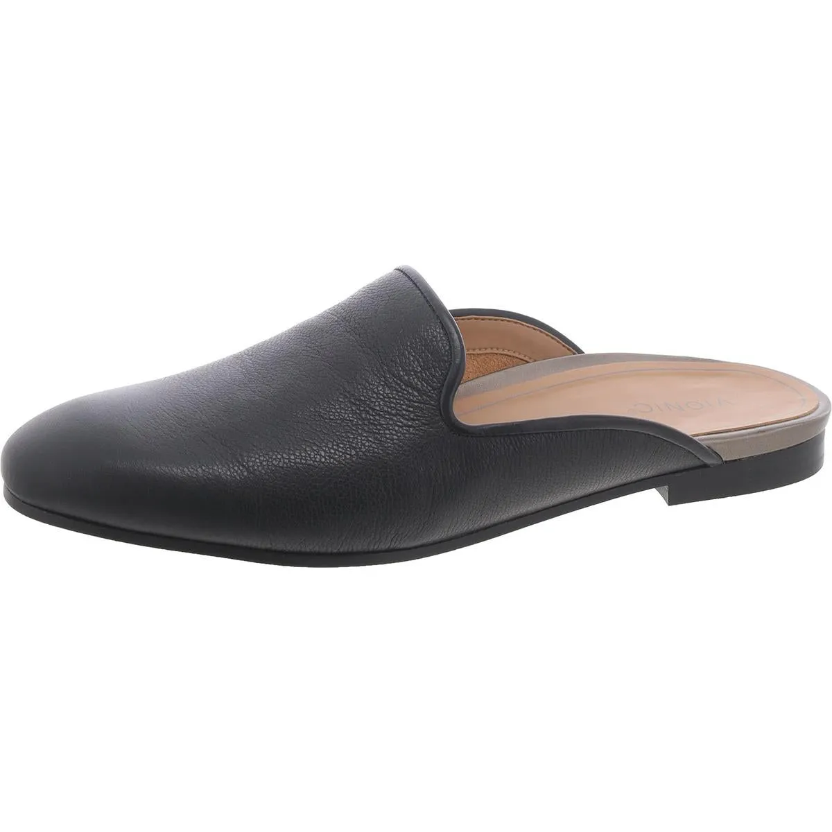 Willa Mule Womens Leather Slip-On Mules