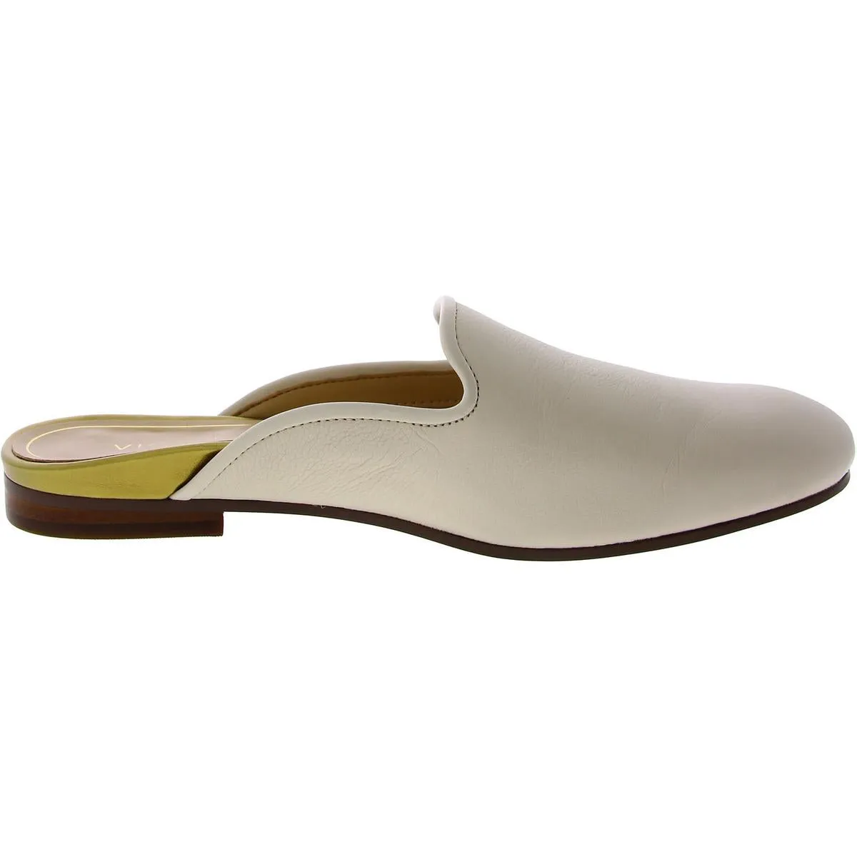 Willa Mule Womens Leather Slip-On Mules