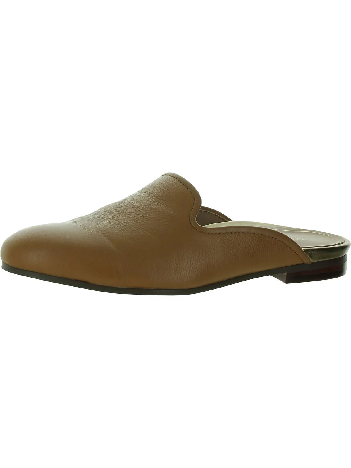 Willa Mule Womens Leather Slip-On Mules
