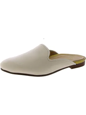 Willa Mule Womens Leather Slip-On Mules