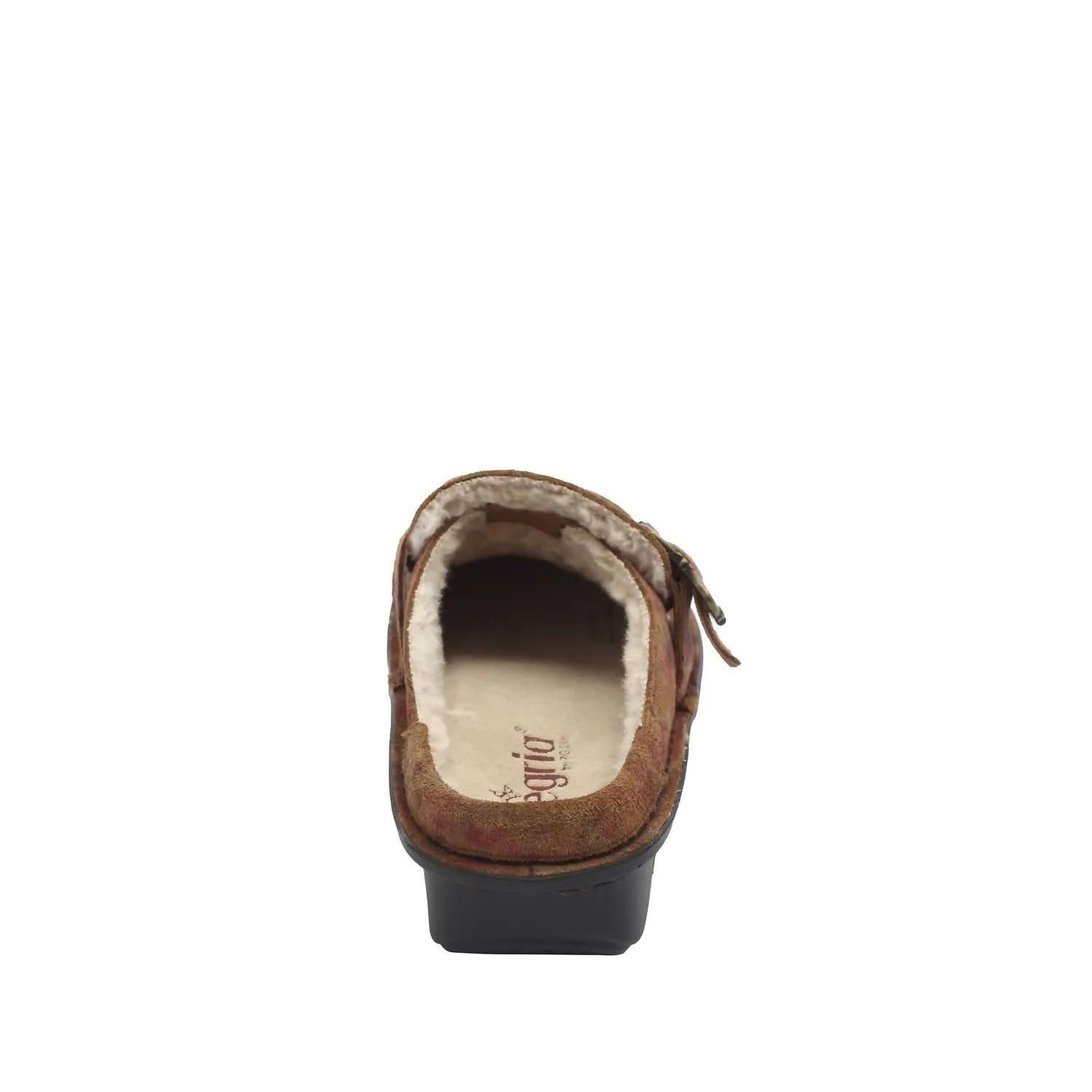 Women Brigid Clogs In Cognac & Roses