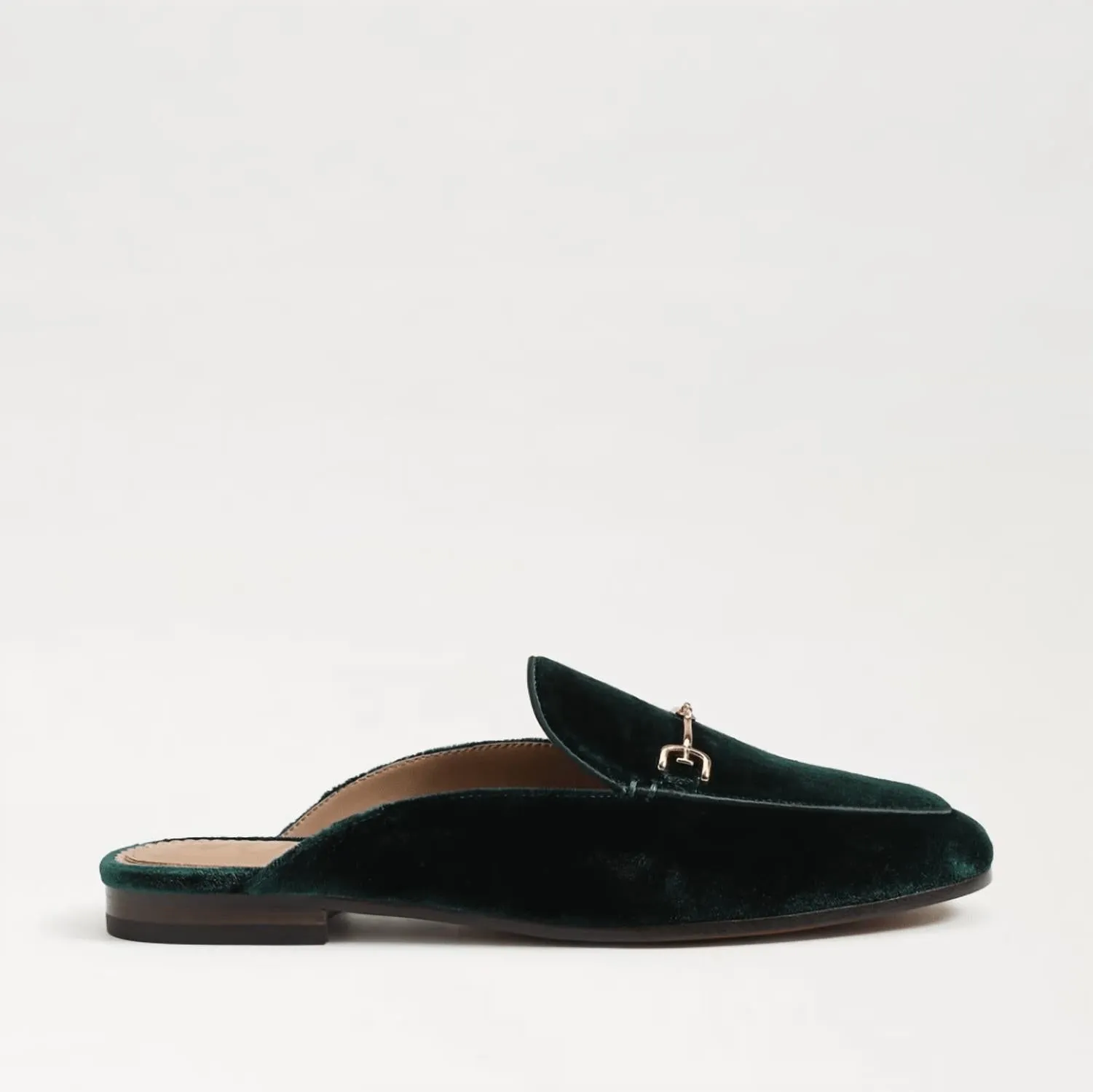 Women Linnie Bit Mule In Green Velvet