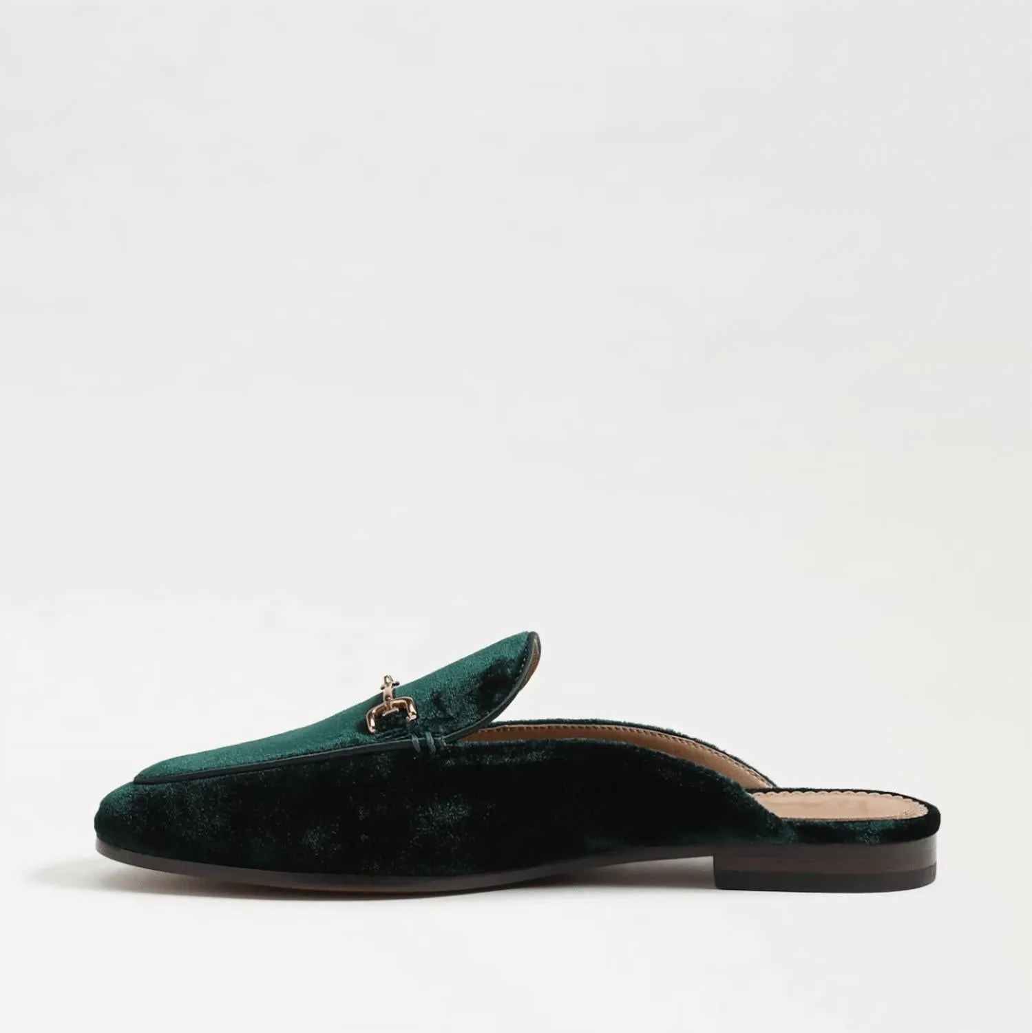 Women Linnie Bit Mule In Green Velvet