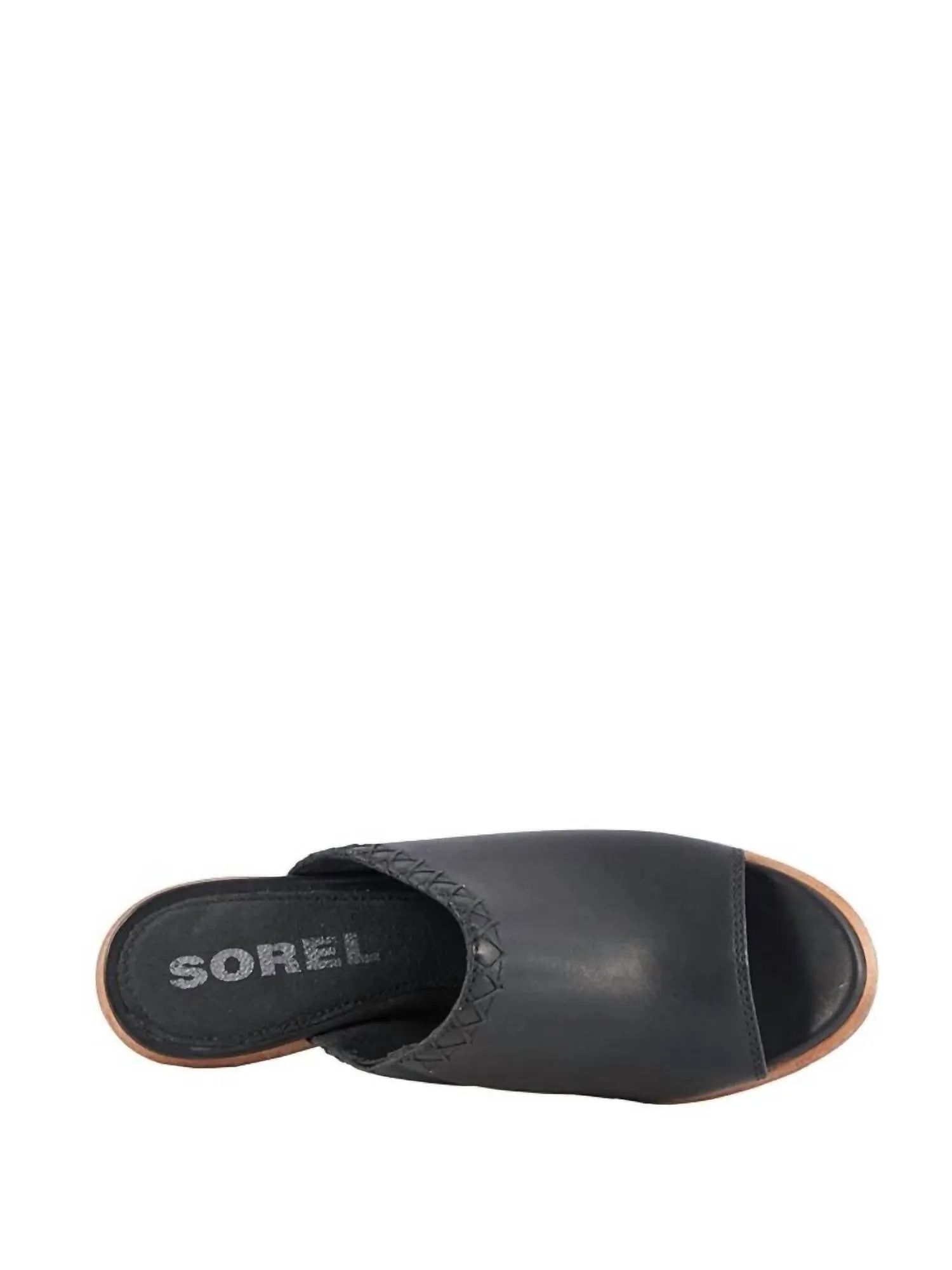 Women Nadia Heeled Mule In Black