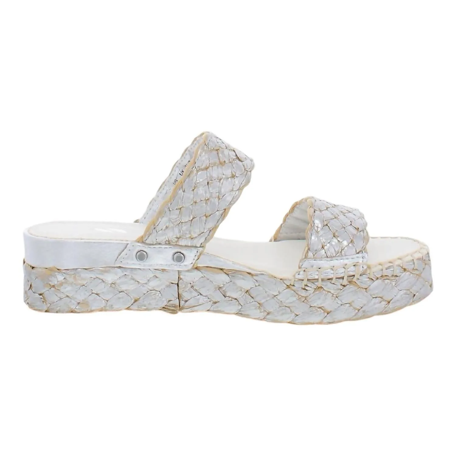 Women's A-Opal Wedge Sandal In Silver Fb