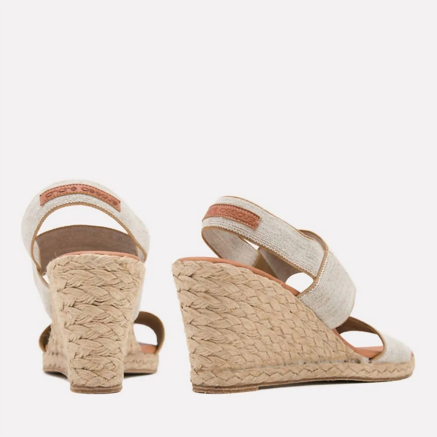 Women's Allison Wedge In Beige Linen