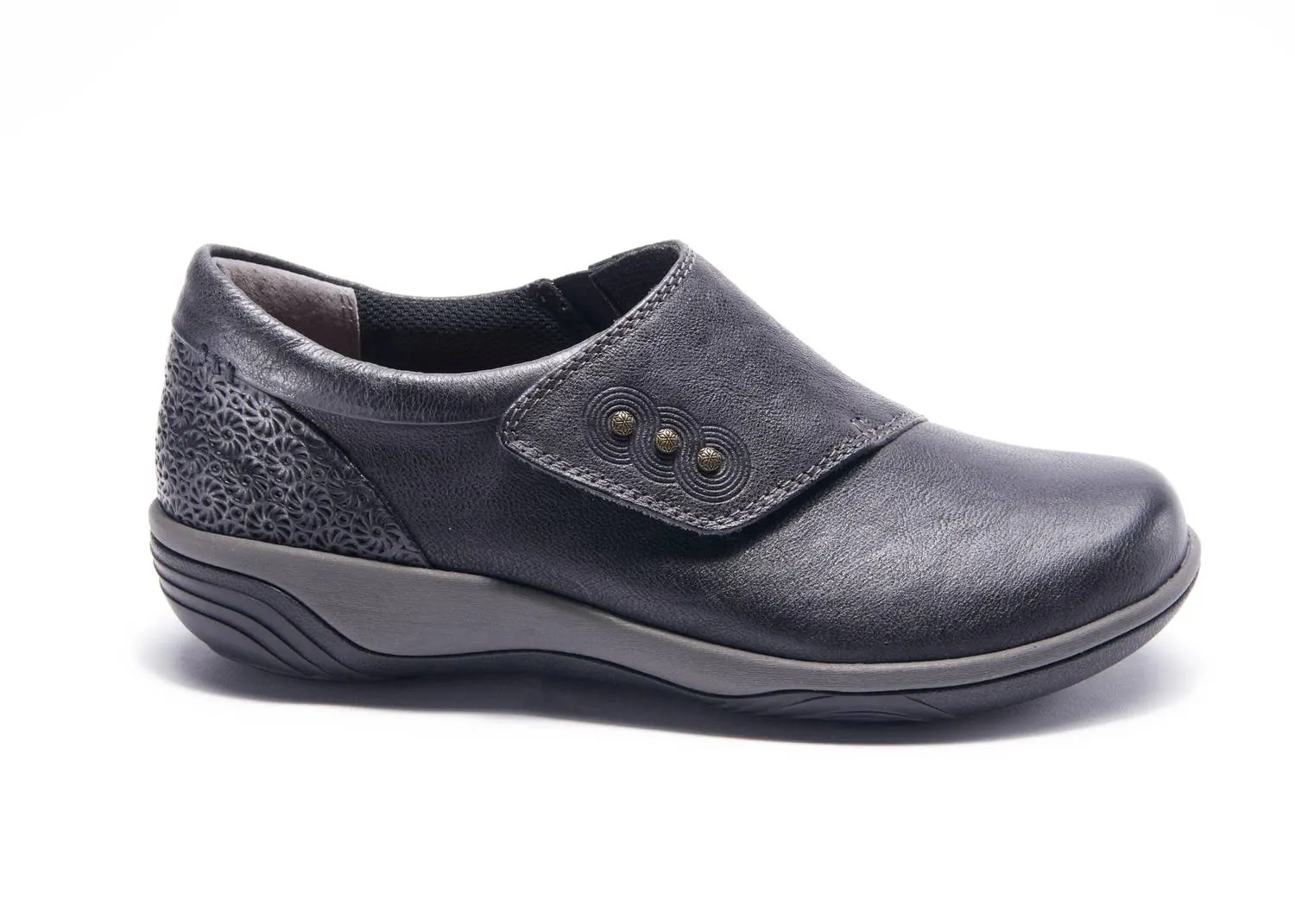 Women's Anna Velcro Clog In Navy