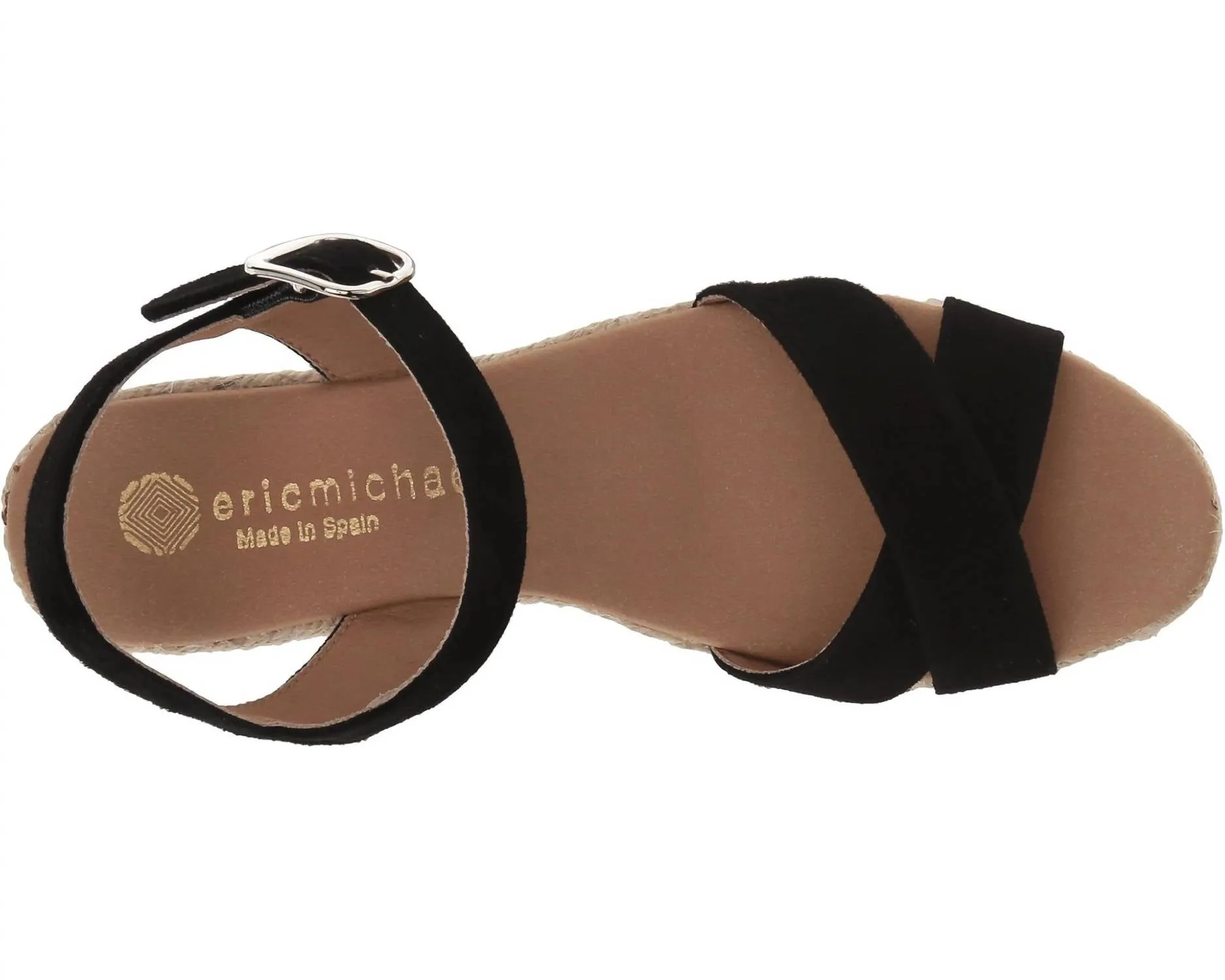 Women's Ashley Espadrille Wedge Sandals In Black
