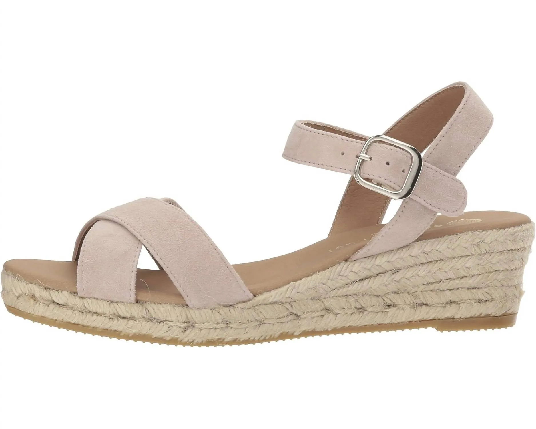 Women's Ashley Espadrille Wedge Sandals In Nude