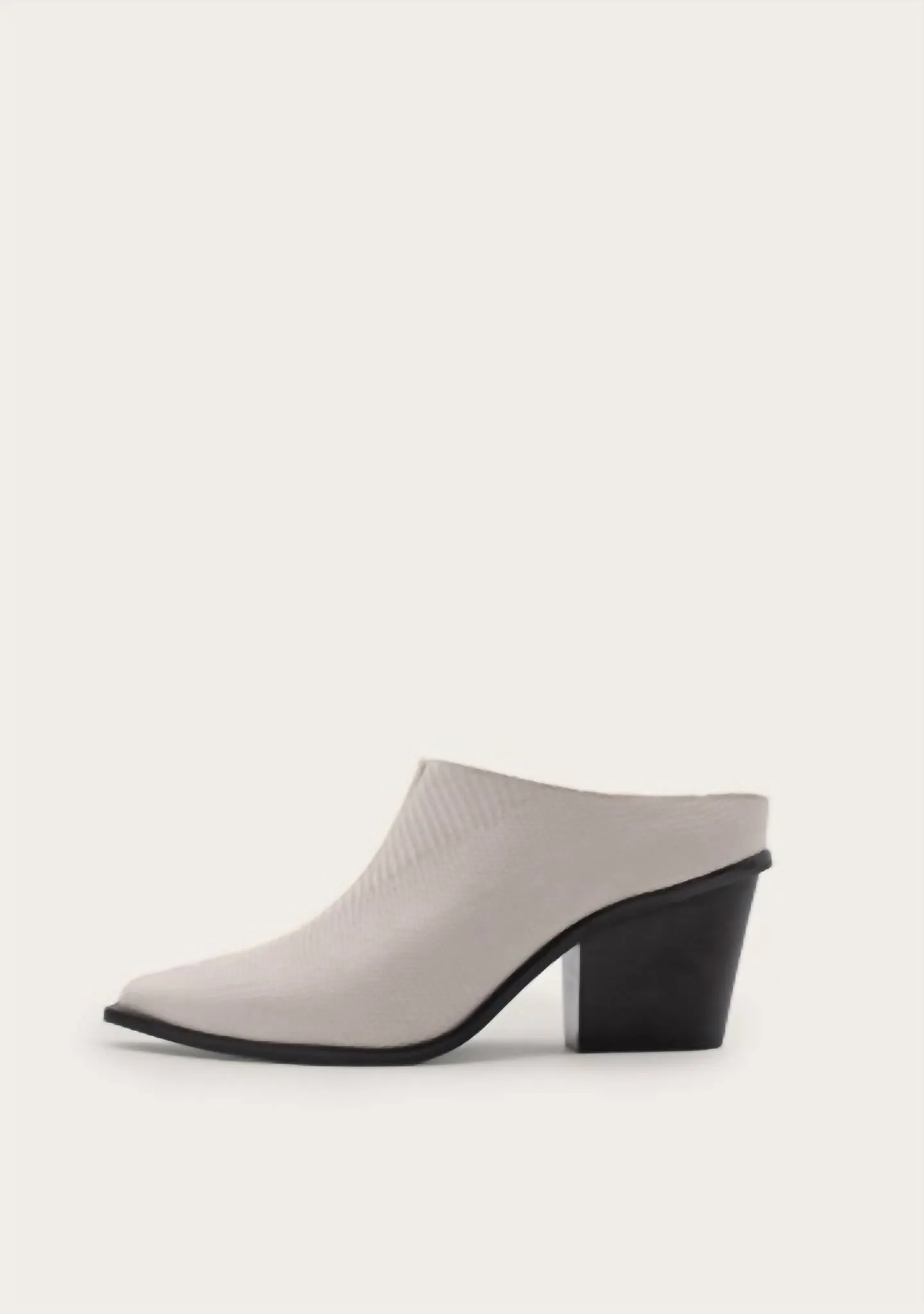 Women's Atria Textured Mule In Ivory