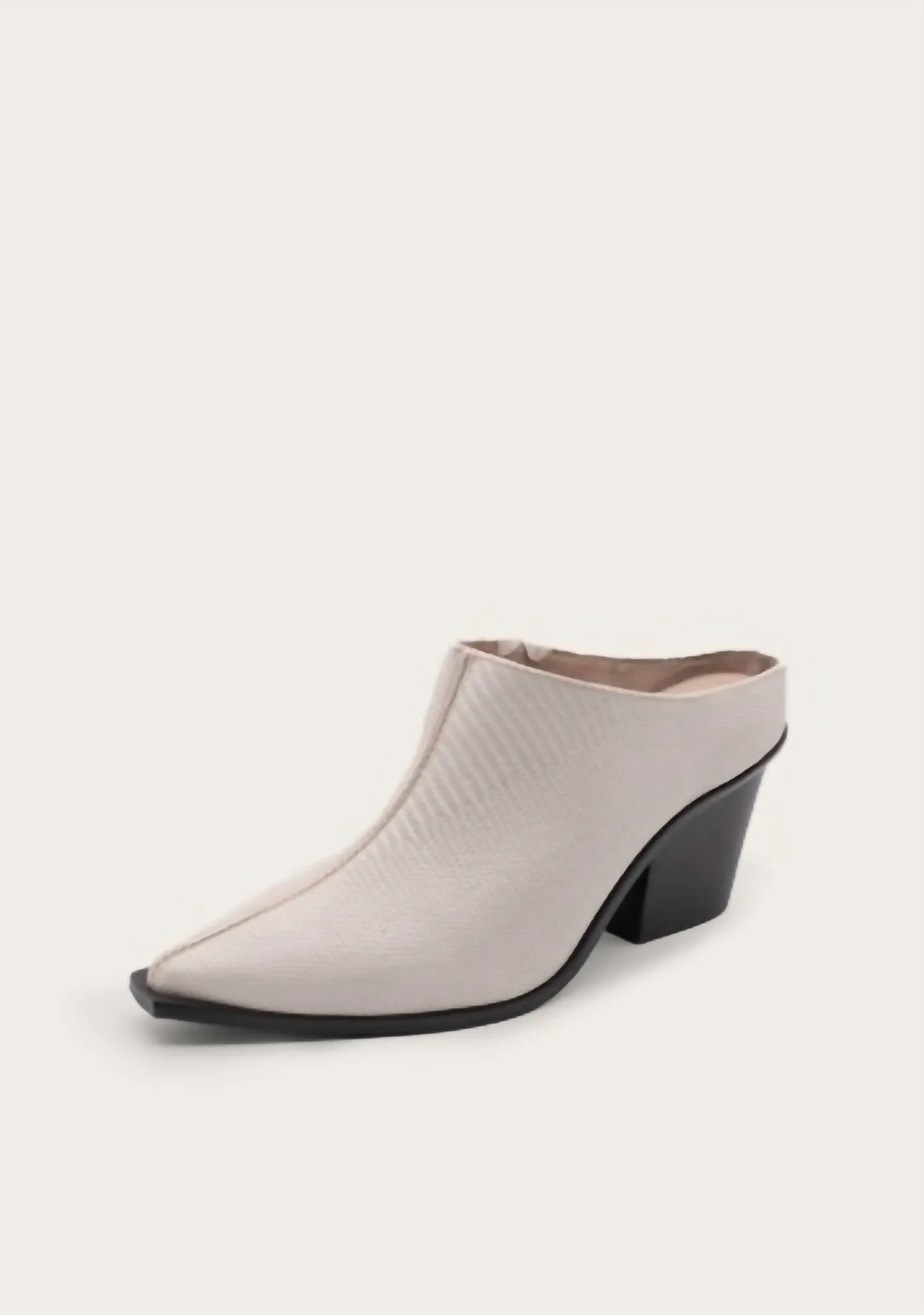 Women's Atria Textured Mule In Ivory