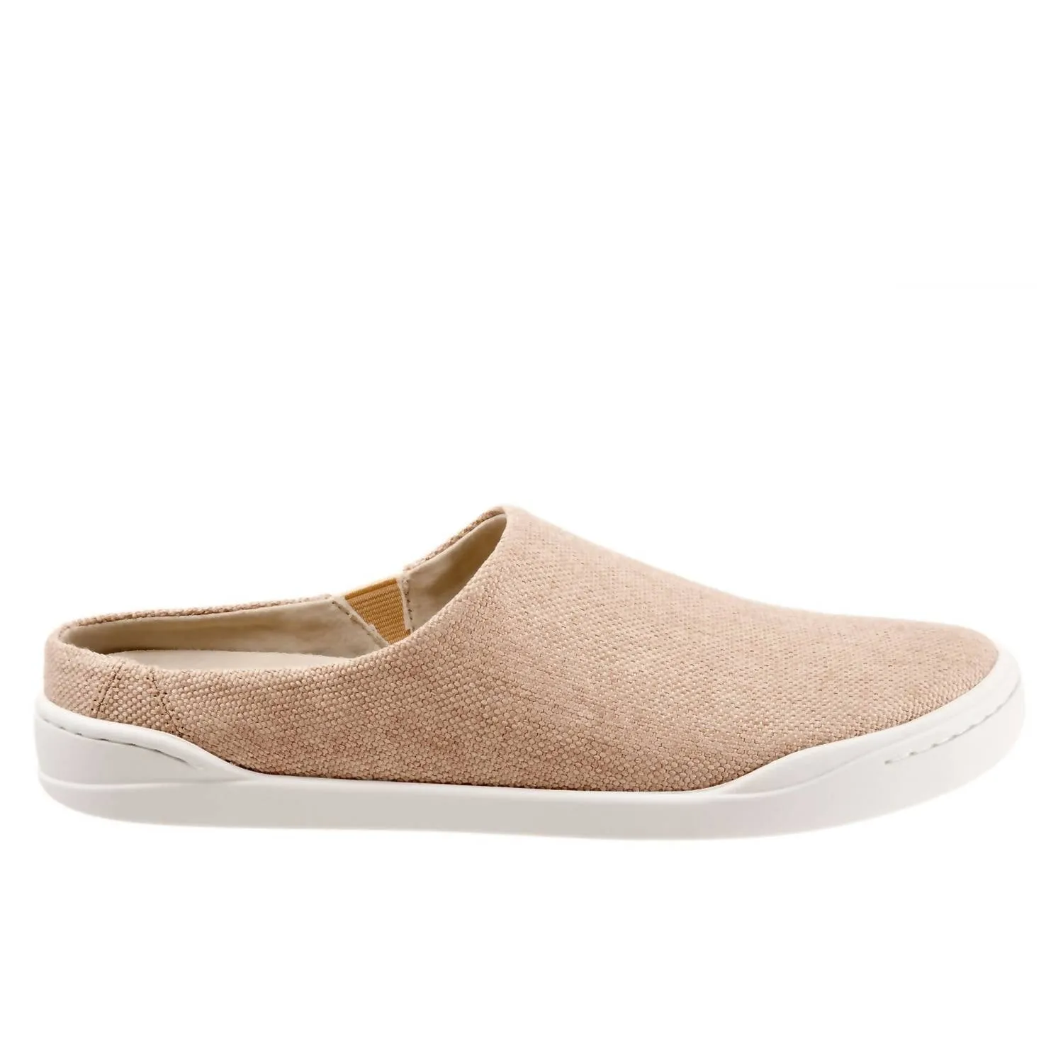 WomenS Auburn Clog Shoes In Beige Felt