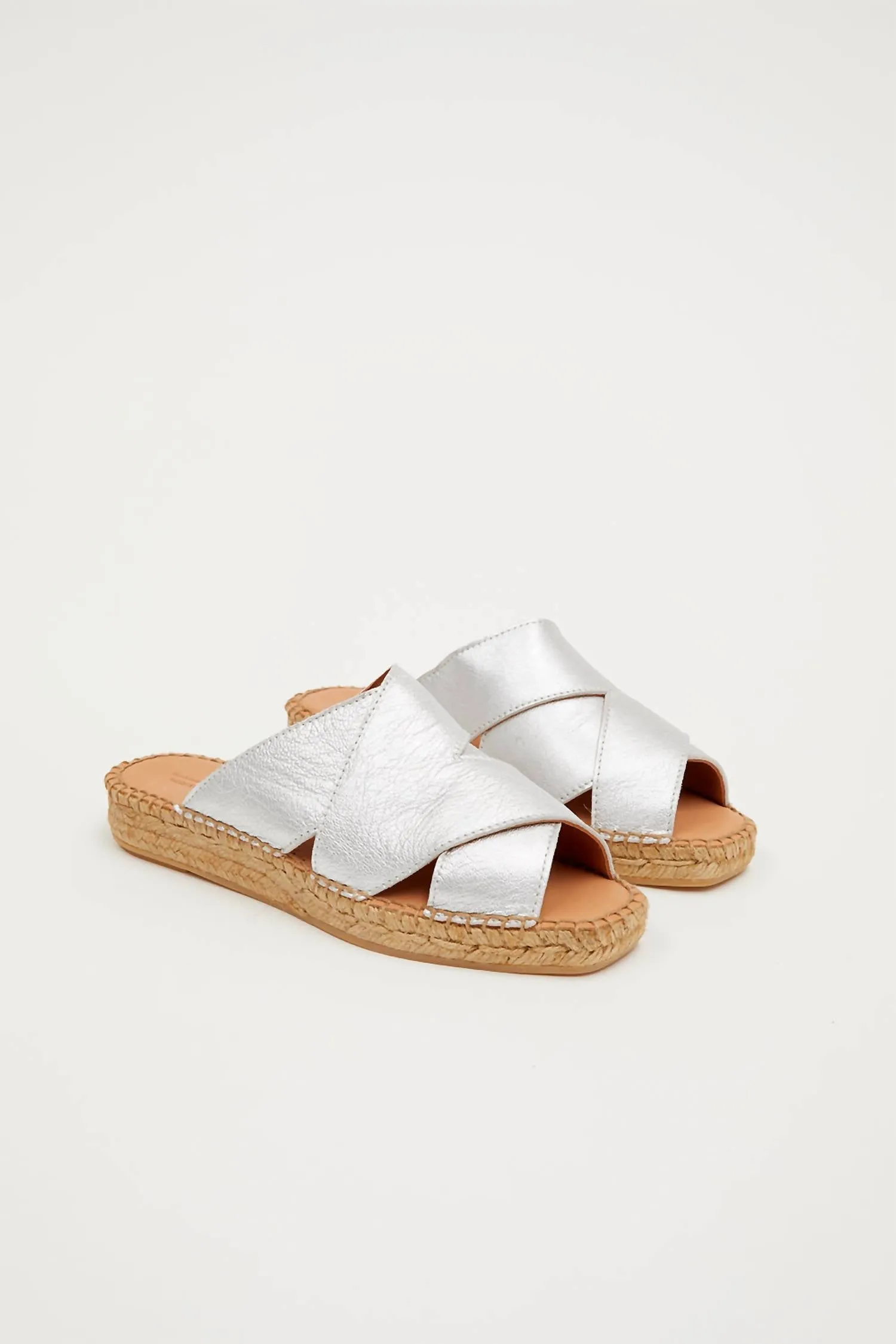 Women's Balamo Slides In Silver
