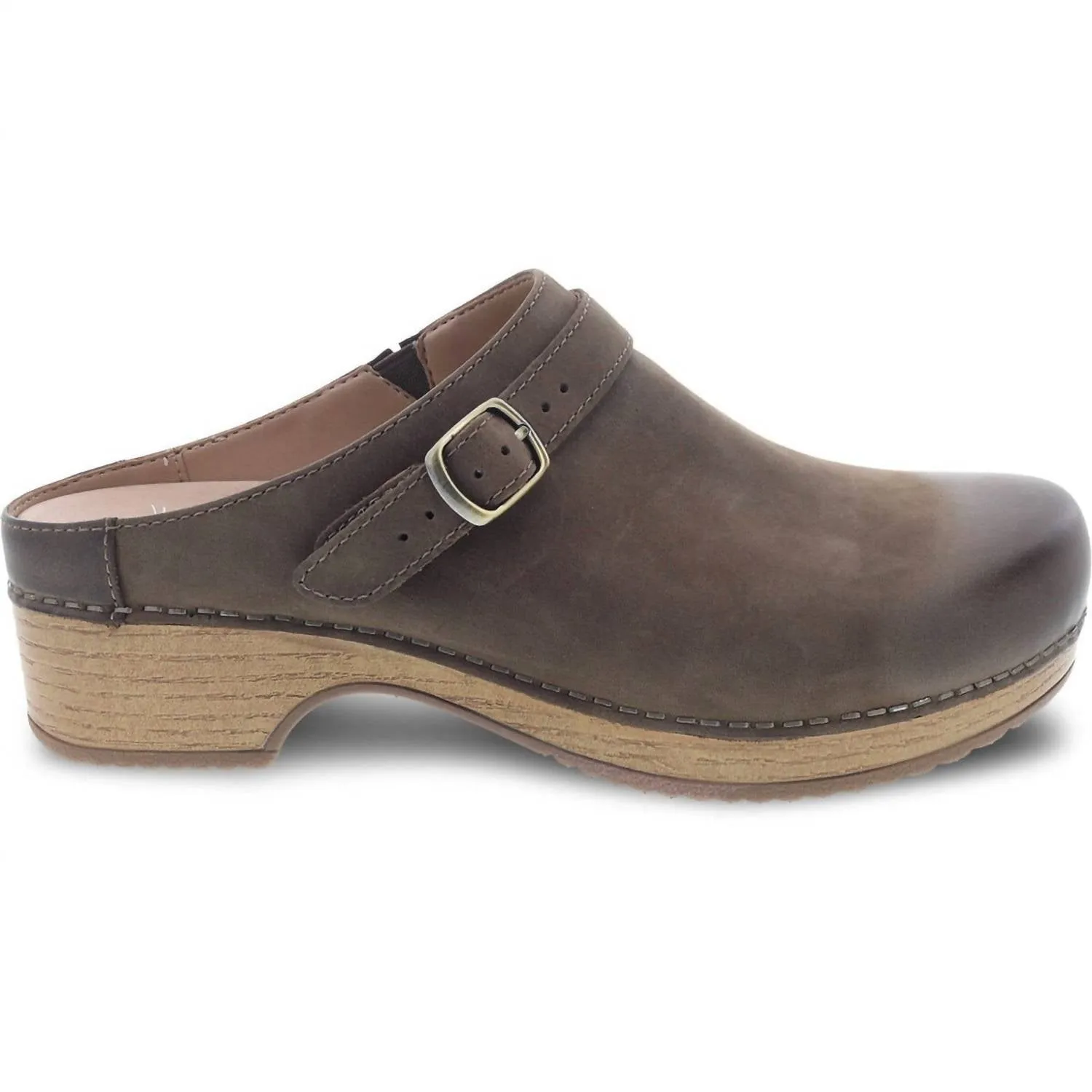 Women's Berry Slip-On Mule Clogs In Nubuck