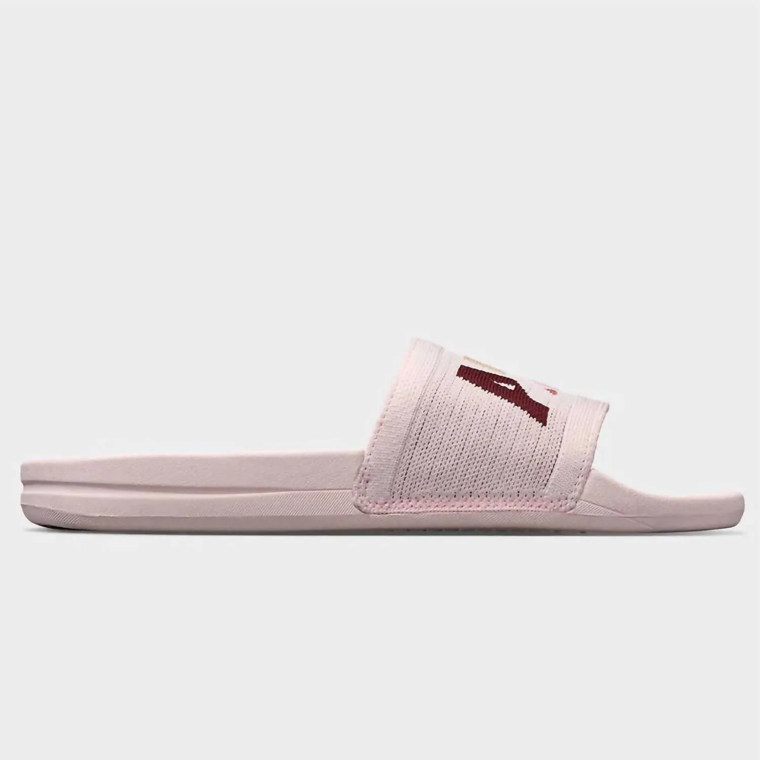 Women's Big Logo Techloom Slide In Bleached Pink/multi/blocked