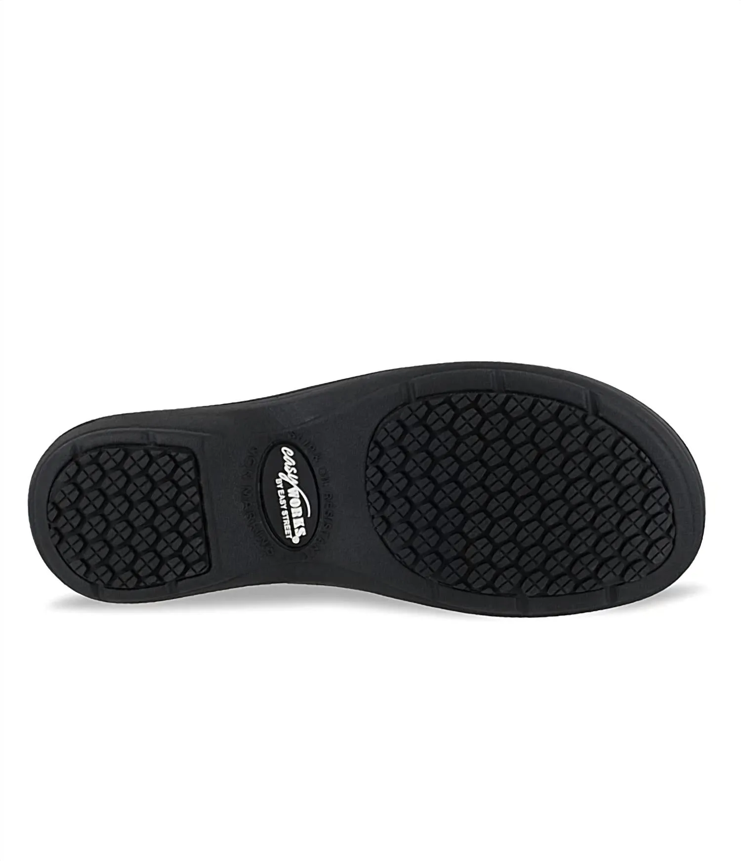 Women's Bind Slip Resistant Work Shoe - Wide Width In Black