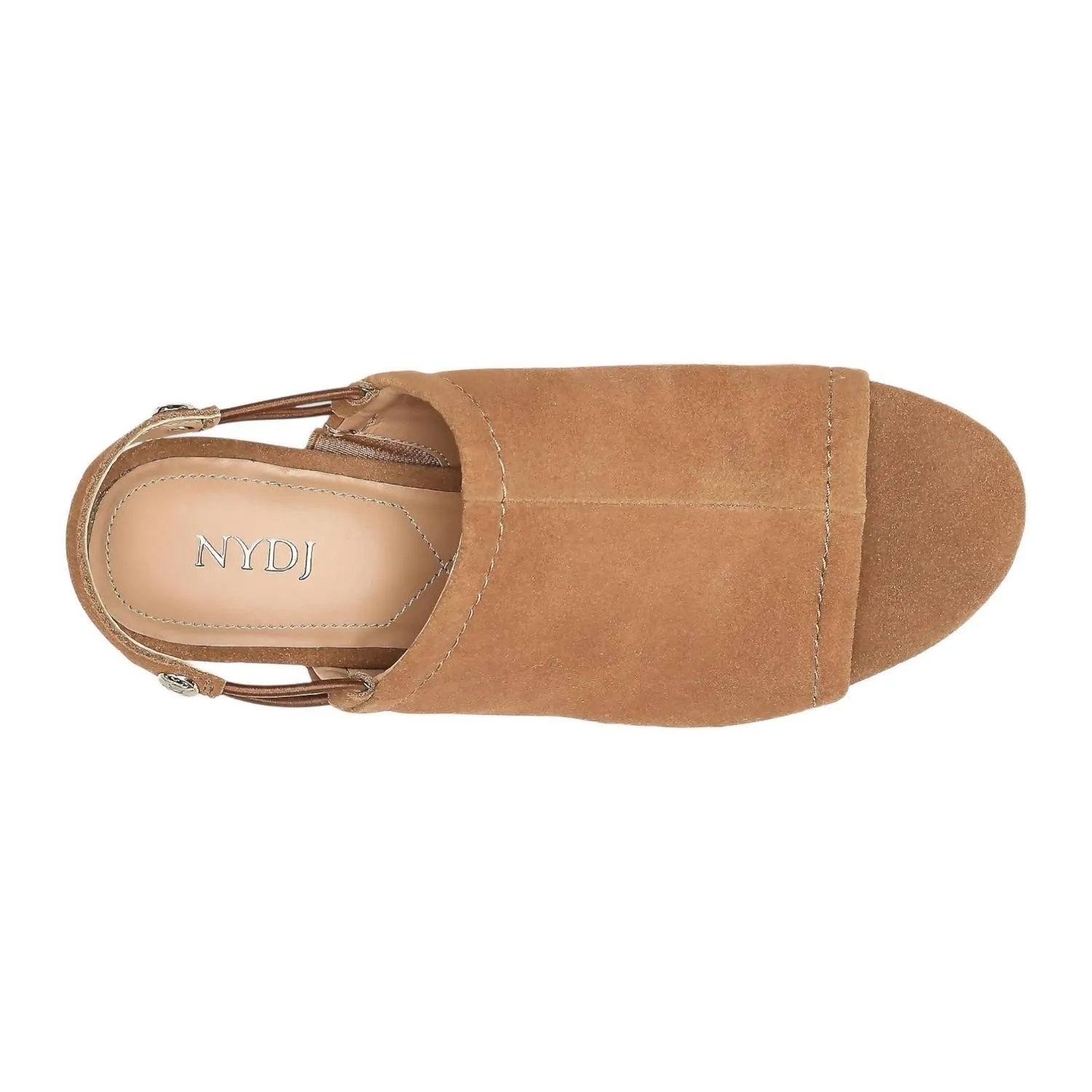 Women's Cai 2 Espradille Wedge Sandals In Cognac Suede